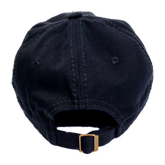 Jeep Hair Don't Care Black Baseball Adj. Cap with Jade Shiny Lettering & Swk. Cr - Picture 5 of 6